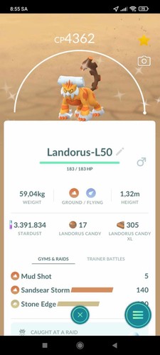 Pokemon shiny landorus lv50 - pokemon,