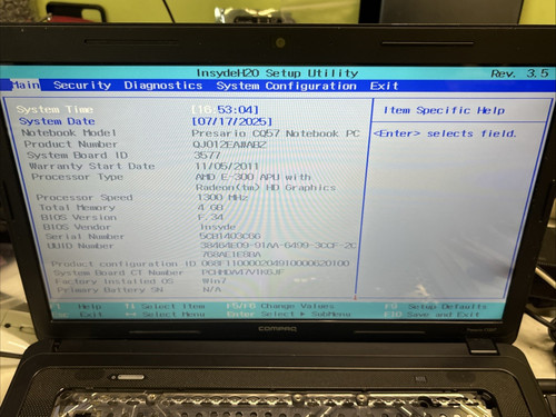 Compaq cq57 scheda madre - compaq,
