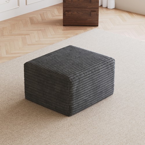 Pouf velluto coste - in, a
