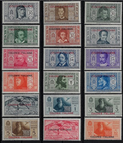 1932 colonie italiane