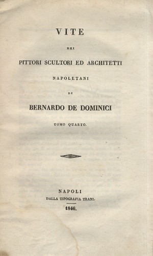 Vite dei pittori sculturi - , ed