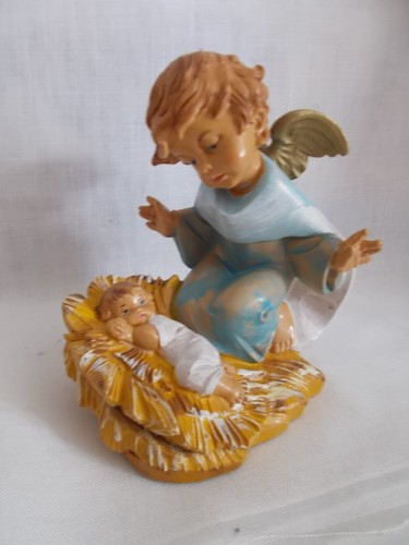 Natale statuina presepe angelo - natale,