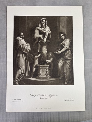 Madonna delle arpie - madonna,