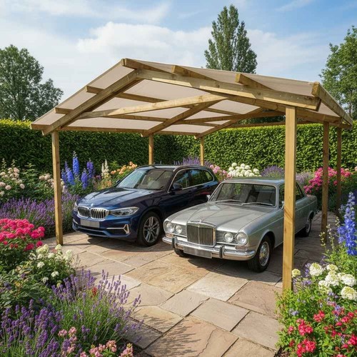 Pergola legno capriata - pergola, a