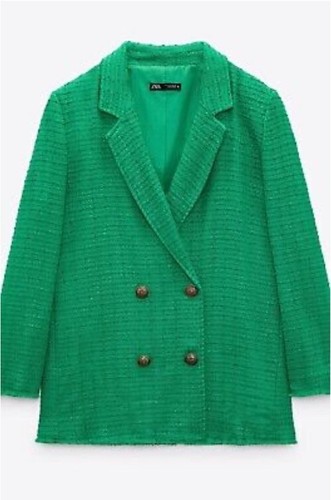 Giacca tuta donna zara verde - tuta,