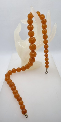 Ambra antica collana - ambra,