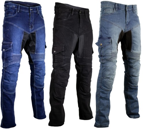 Jeans moto uomo biker jeans