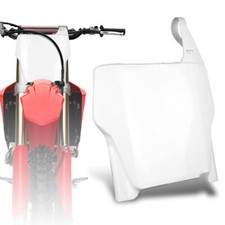 Scheda targa anteriore bianca