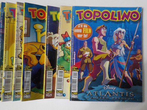 Topolino annata 2001 completa - 2001,