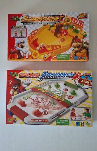 Super mario air hockey fire - super,