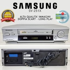 VIDEOREGISTRATORE VHS SAMSUNG