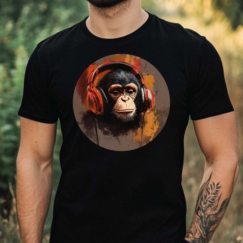 Shirt uomo scimmia con - t-shirt,