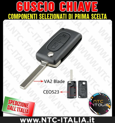 Guscio chiave peugeot - ⭐⭐,