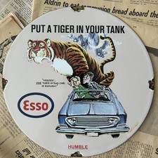 INSEGNA SMALTATA PORCELLANA 12