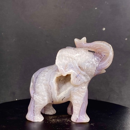 Elefante cristallo intagliato