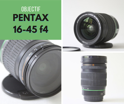 Objectif smc pentax - smc, 16-45mm