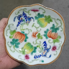 Piatto farfalla porcellana