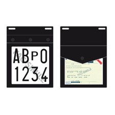 PORTA TARGA PROVA A DOPPIA