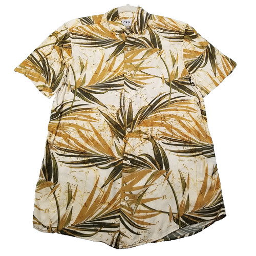 Zara button shirt men - up,