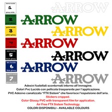Arrow adesivi pre spaziati
