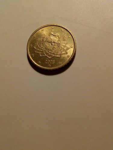 Moneta italia centesimi - moneta, 50