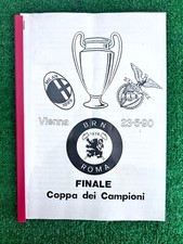 ULTRAS MILAN BRIGATE ROSSO NERE ROMA PROGRAMMA FINALE NO MAGLIA SHIRT MATCH WORN