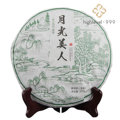 357 2018 tea moonlight - 357, pu'er
