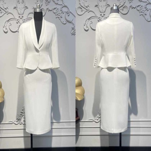 Tuta peplum con giacca - tuta,