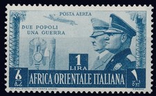 ITALIA 1941 COLONIE AFRICA
