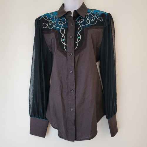Camicia vintage western horse - camicia,