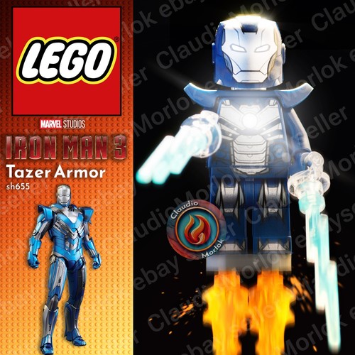 Lego iron man - man, tazer