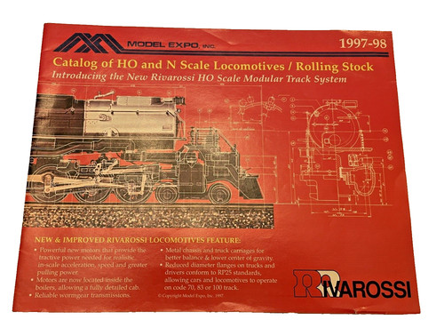 Catalogo rivarossi 1997 1998 - 1997,