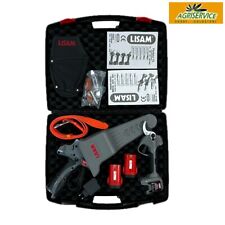 Kit potatura a batteria Lisam valigetta con forbice TL 37 + seghetto MINI SG