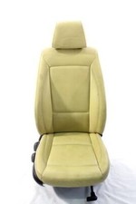 52106982918 SEDILE ANTERIORE DESTRO PASSEGGERO IN PELLE BEIGE BMW SERIE 1 118 D 