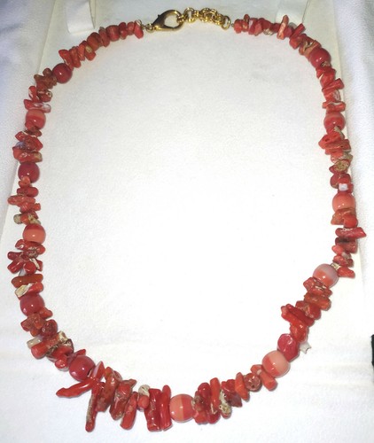 Collana donna corallo - collana,