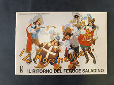 album vuoto caricature A. Bioletto - I 4 Moschettieri anastatica