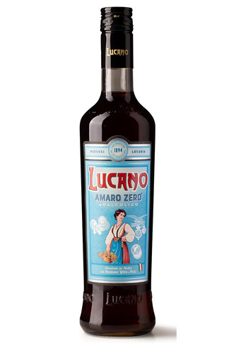 Lucano amaro zero alcol - 0%,