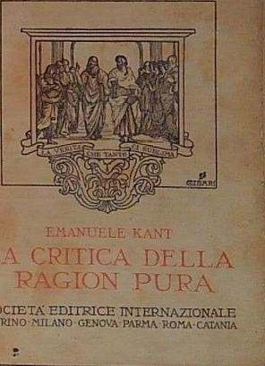 Kant critica della ragion - della,