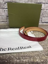 Cintura Louis Vuitton rossa