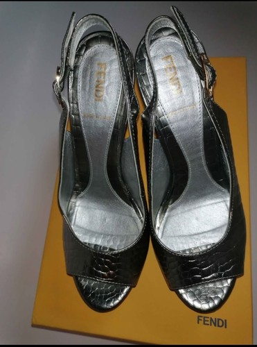 Decolte fendi argento punta - decolte,