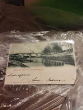 Faenza Treno In Transito Sul Lamone No Stazione Ferroviaria 