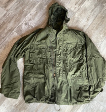 Cappotto da campo vintage grande militare regolare OG-107 M65 verde freddo