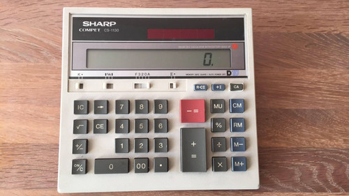 Calcolatrice sharp compet - calcolatrice,