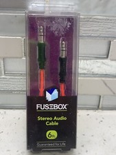 Cavo audio stereo Fusebox 6'