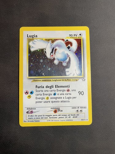 Pokémon lugia 111 holo - lugia,
