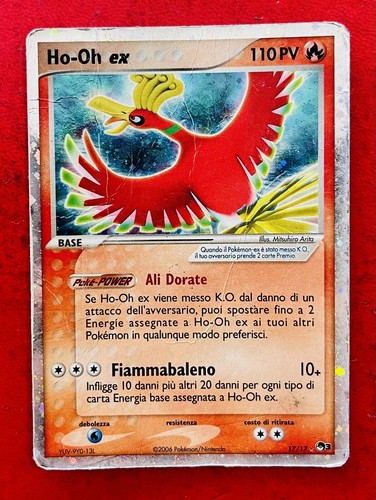 Lotto carte pokemon ho oh - lotto,