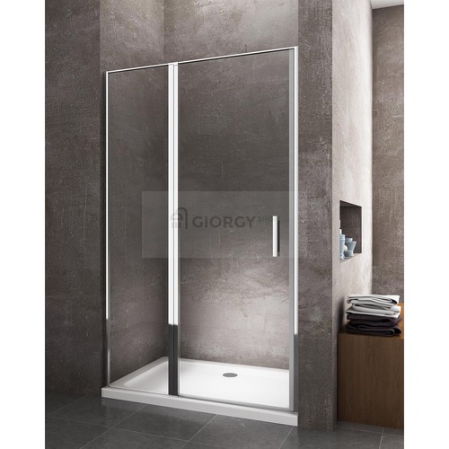 Porta per doccia vetro fisso - porta,