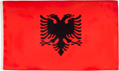 Bandiera albania 90x60cm - bandiera,