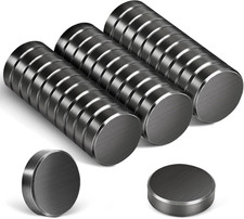 30 Pezzi Calamite Potenti, 18 X 5Mm Magneti Frigorifero, per Lavagna Magnetica, 