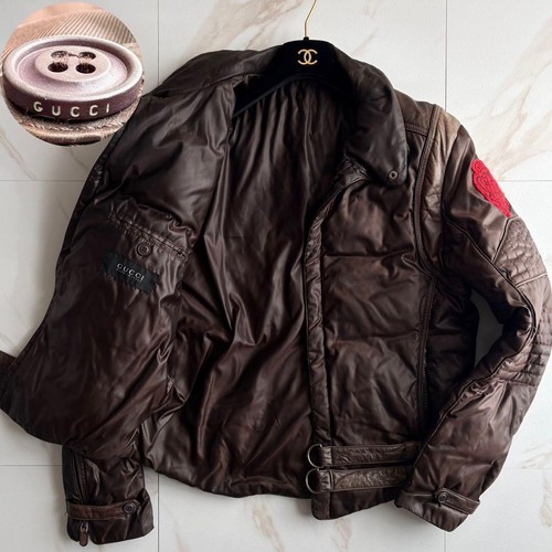 Giubbotto gucci pelle con - in,